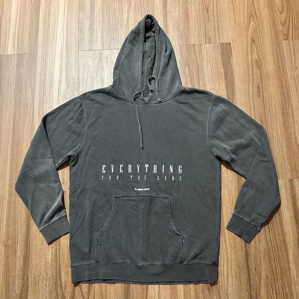 Bauer Men's Dark Gray Hoodie "Everything for the Game"